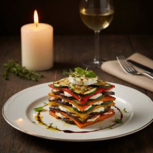 Millefeuille de Légumes Grillés